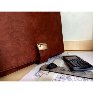 کیف اداری طرح چرم 270