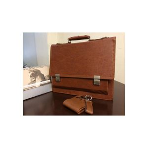 کیف اداری طرح چرم 252